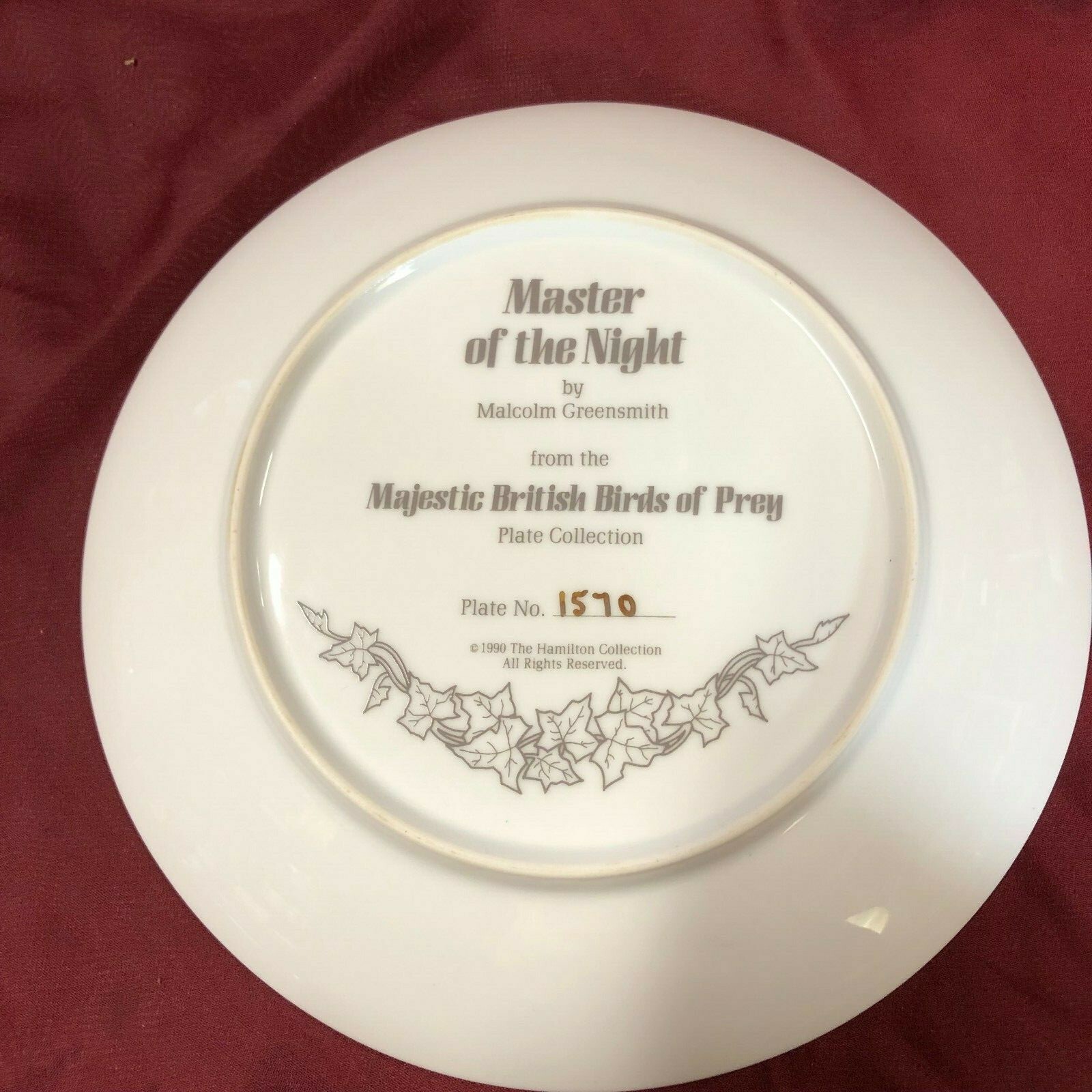 Master of The Night ~ From Majestic British Birds of Prey by Malcolm Greensmith