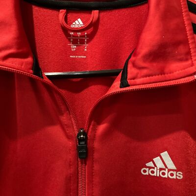 Adidas Essentials Warm-Up 3-Stripes Track Jacket Men's Size