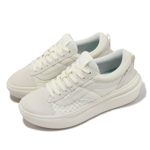 

Мужские повседневные туфли унисекс на платформе Vans Old Skool Over Lux Marshmallow VN0A4BVLQC5, Белый, Old Skool Over