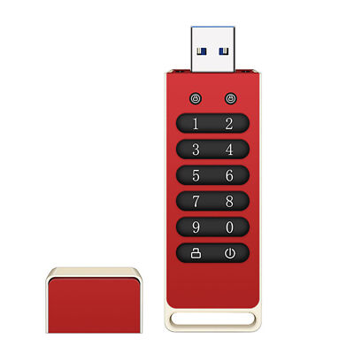 Encrypted USB3.0 Drive Secure USB Flash Drive 64GB AES256-bit Automatic Loc A5U1