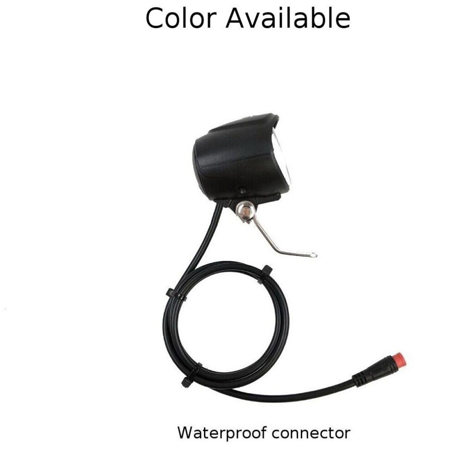 Universal LED Headlight E-Bike Front Light Spotlight Electric Bicycle 6-60V US
