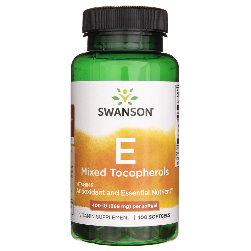 Swanson Vitamine E (MÃ©Lange De TocophÃ©Rols) 400 Iu - 100 Capsules
