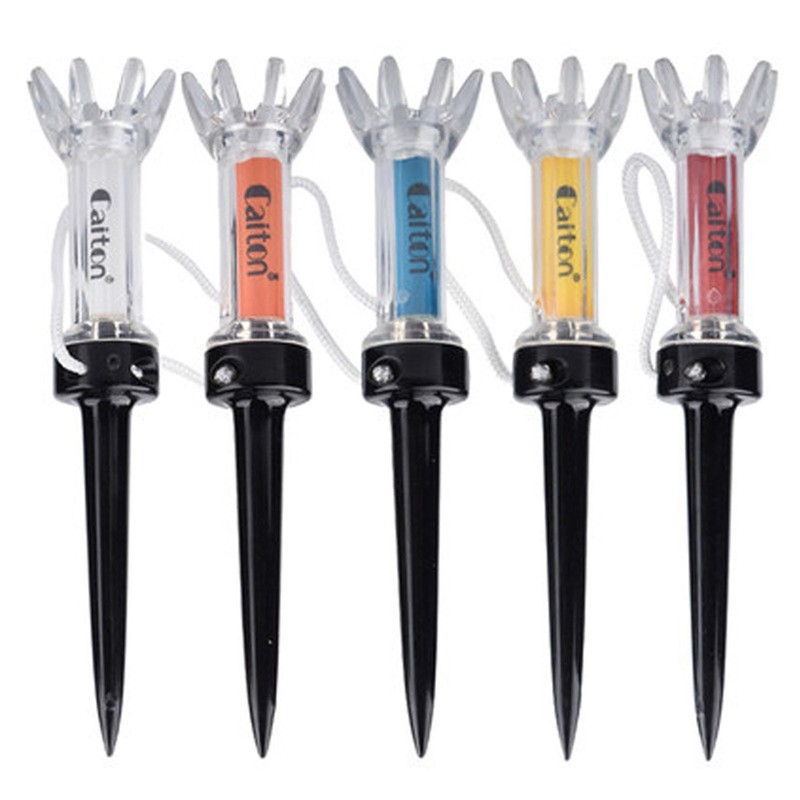 5pcs Golf Magnet Tees Golf Support Tees 360&deg; Rotatable Magnetic Golf Tees