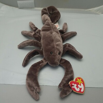 Retired 1997 Ty Beanie Baby ''Stinger'' The Scorpion Beanie Babies Collection 