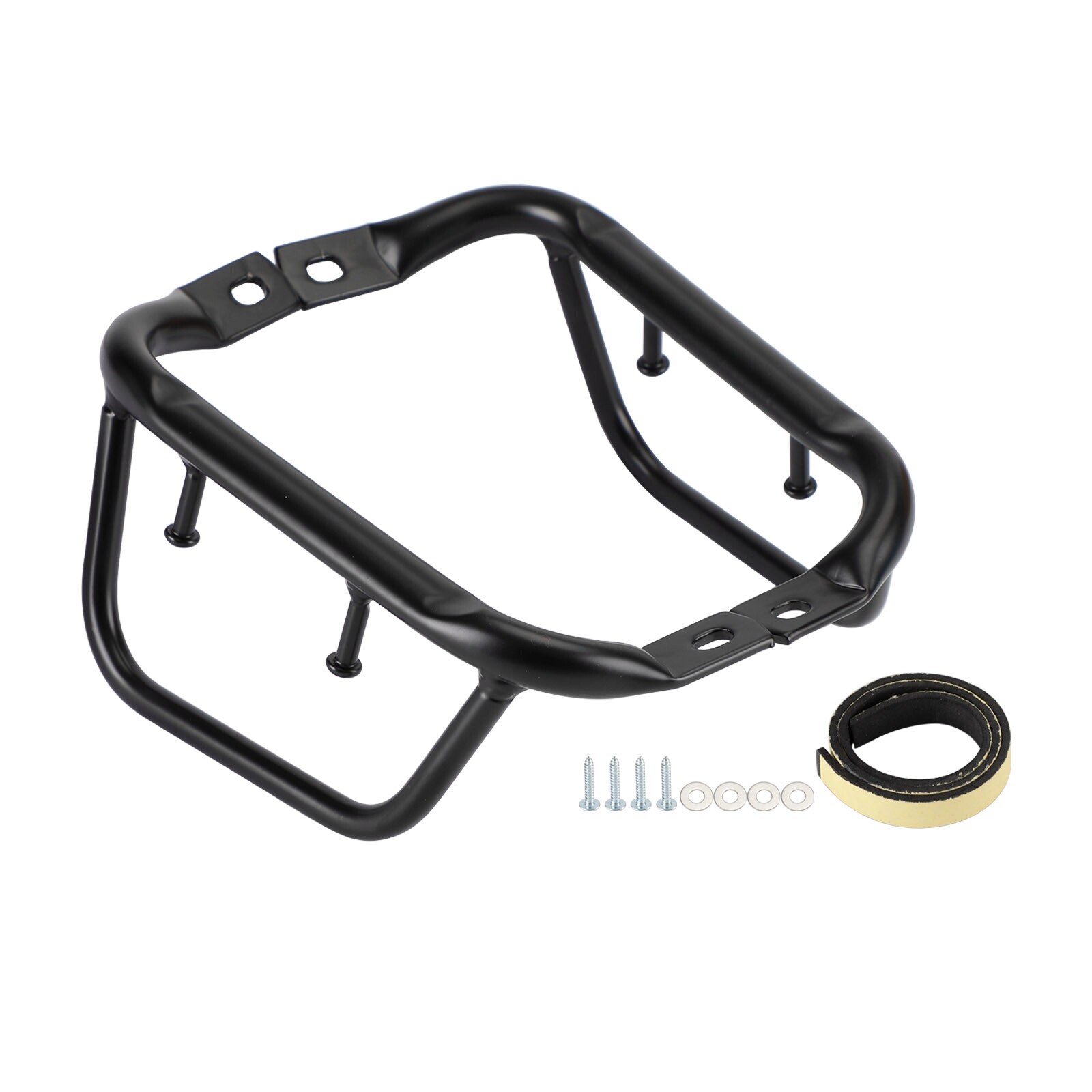 Floor Board Side Rack Carrier Black For Vespa Primavera Sprint 50 125 150