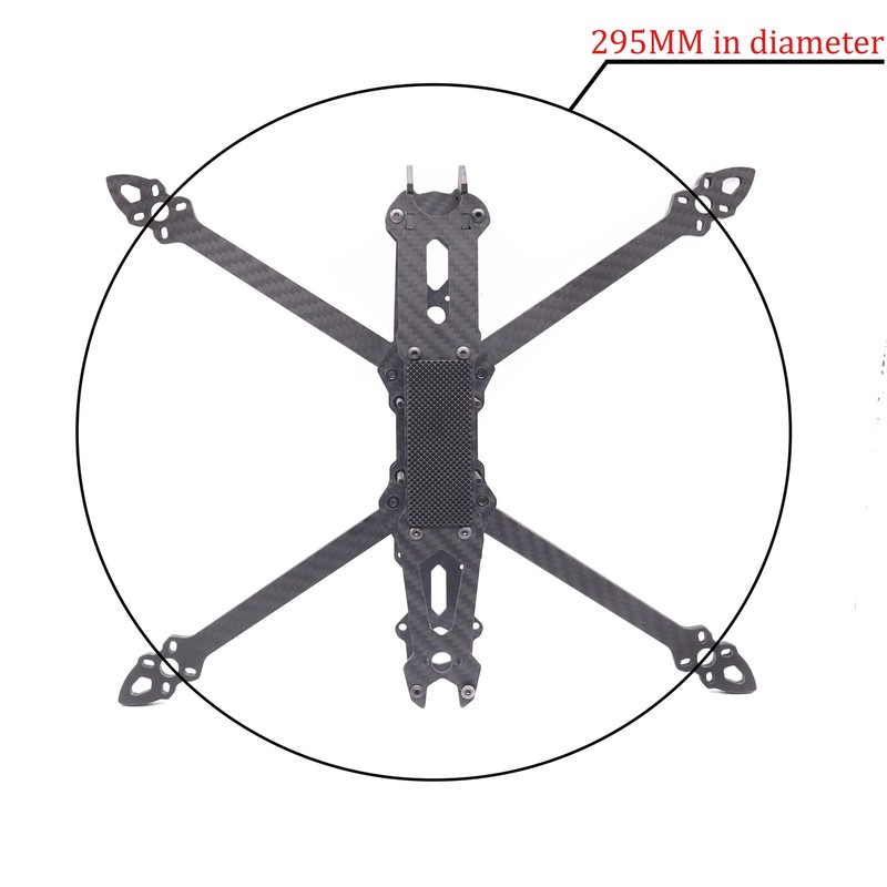 MARK4 V2 7inch version cross rack drone FPV carbon fiber PV Racing Drone Quadcop