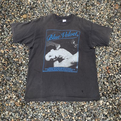 Vintage 80's Blue Velvet Movie Promo T- Shirt David Lynch Vintage 80's Blue Velvet Movie Promo T- Shirt David Lynch