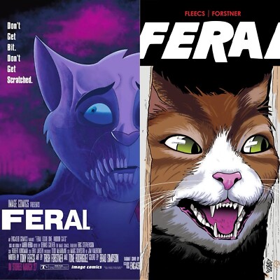 Feral 1  Thinner & The Shining Homage  Twin Pack