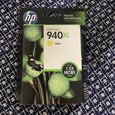 EXPIRED Hp Officejet 940 XL yellow Ink 951  Yellow  Cartridges New exp 2014