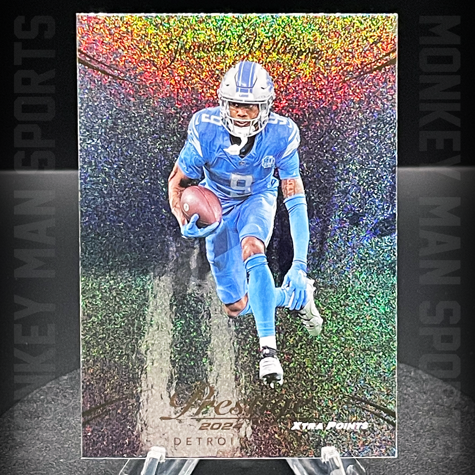 2024 Prestige - Jameson Williams - #100 XTRA POINTS DOTS LIONS MINT