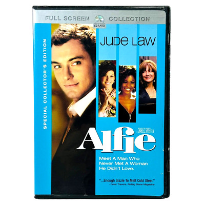Alfie (2004) - DVD - Jude Law Sienna Miller Drama Romance Comedy RomCom Movie