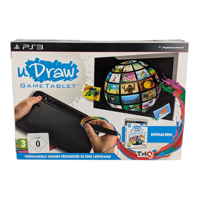 U Draw Tablet Mit Dongle Und Spiel OVP Komplett Für PS3 Playstation 3