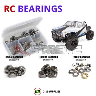 RCScrewZ Metal Shielded Bearings asc130b for Associated CR12 1/12 (40006) | SET