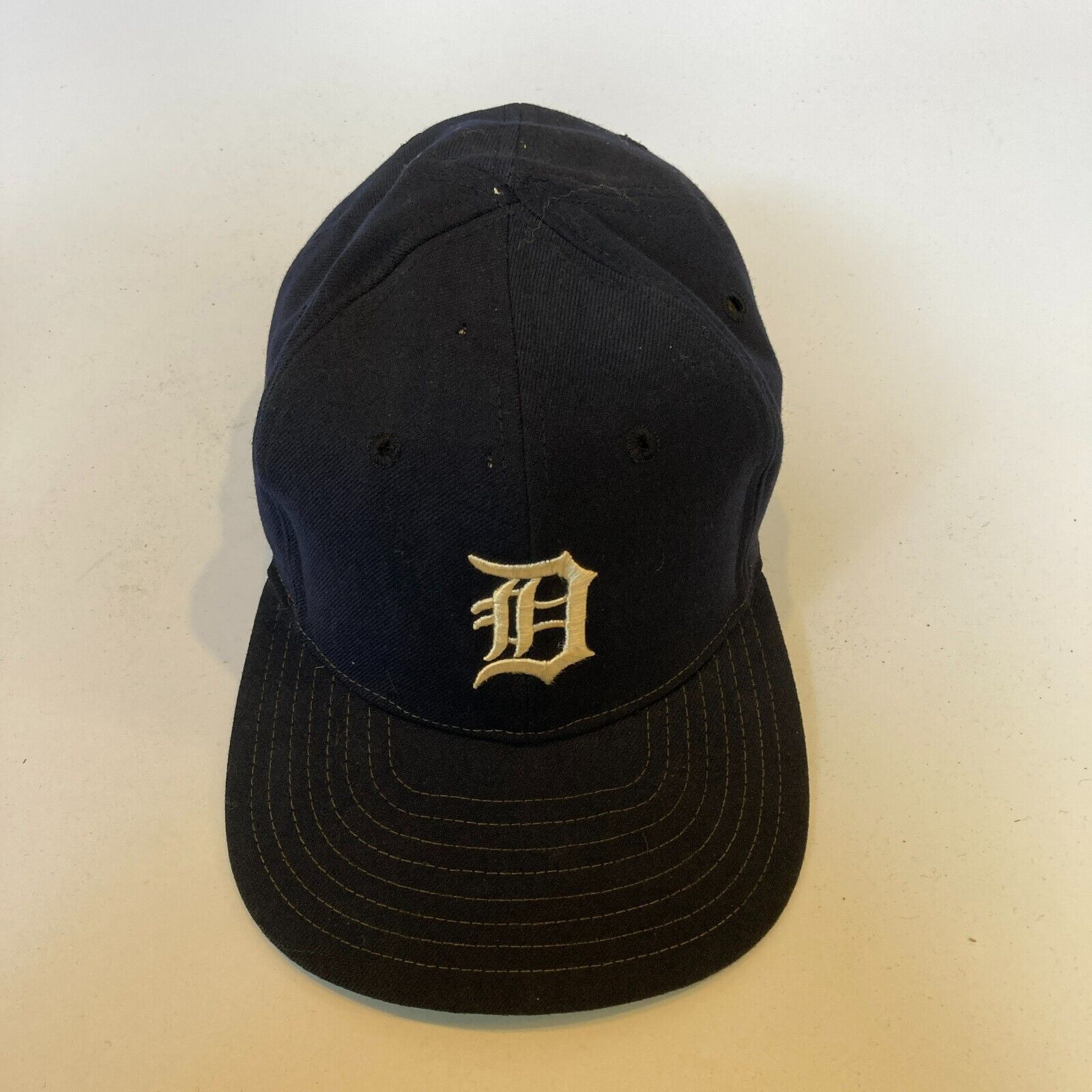 Vintage 1960's Detroit Tigers KM Game Model Baseball Hat Cap Vintage 1960's Detroit Tigers KM Game Model Baseball Hat Cap