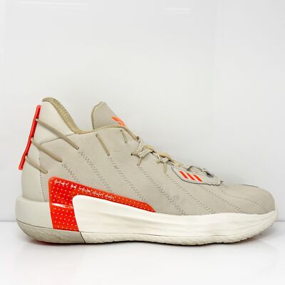 

Adidas Mens Dame 7 FZ1046 Серые баскетбольные кроссовки Размер 14, Серый, Dame 7