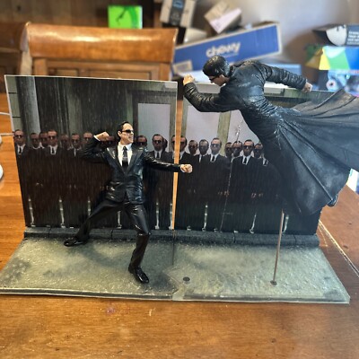 McFarlane Toys The Matrix Revolutions Neo Agent Smith Figure Set Series 2 2003