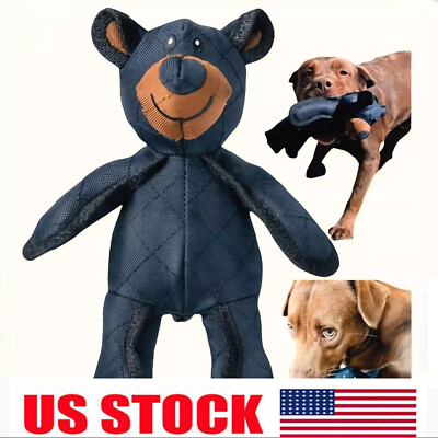 Bear 2.0 Dog Toys Bear Squeaker Dog Teddy Extreme Aggressive Chewers Dog Toy