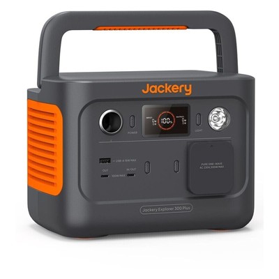 Jackery Explorer 300 Plus tragbare Powerstation 288Wh 300W 3,75kg