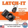 Frogger Golf Magnetic Belt Latch-It Accessory Attachment System - Secure and Quick Golf Gear Access, Hands-Free Equipment Management, Award-Winning Technology for Belts, Shorts, Skorts