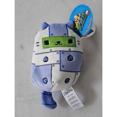 Cats vs Pickles Bean Plush BLUE WAVE!!! NWT - #505 CYBORG CAT