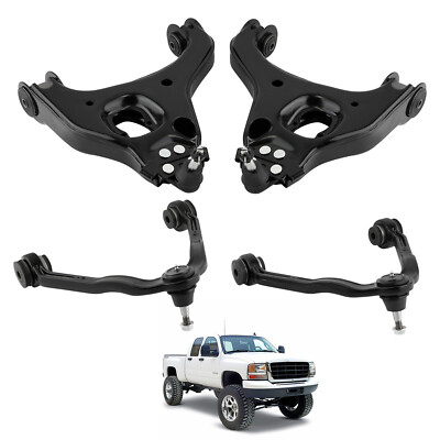4x Suspension Kit Front Control Arm w/Ball Joint for Chevy Silverado 1500 99-06