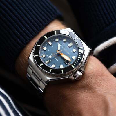 Pre-owned Spinnaker Dumas Stainless Steel 44mm Japanese Automatic Wristwatch