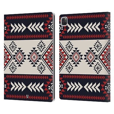 HEAD CASE DESIGNS NEO NAVAJO LEATHER BOOK WALLET CASE COVER FOR APPLE iPAD