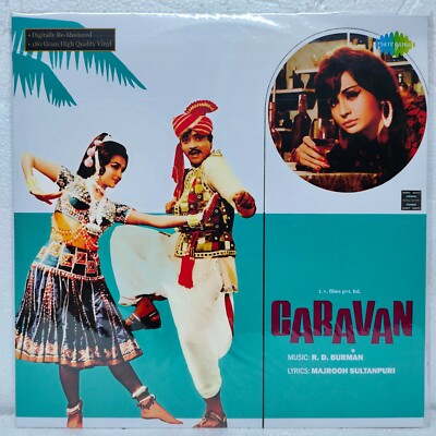 Caravan LP Vinyl Record Rare Music R D Burman Bollywood