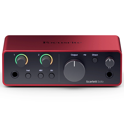 【美品】Forcusrite Scarlett solo 3rd gen Focusrite Scarlett Solo USB Audio Interface Gen 3 | Guitar
