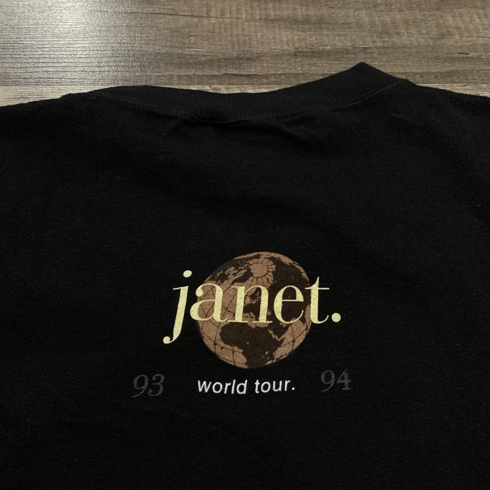 Vintage 1993-94 Janet Jackson Tour T-Shirt Men’s XL