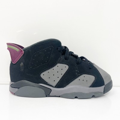 

Баскетбольные кроссовки Nike Boys Air Jordan 6 384666-063 Серые, размер 8C, Серый, Air Jordan 6