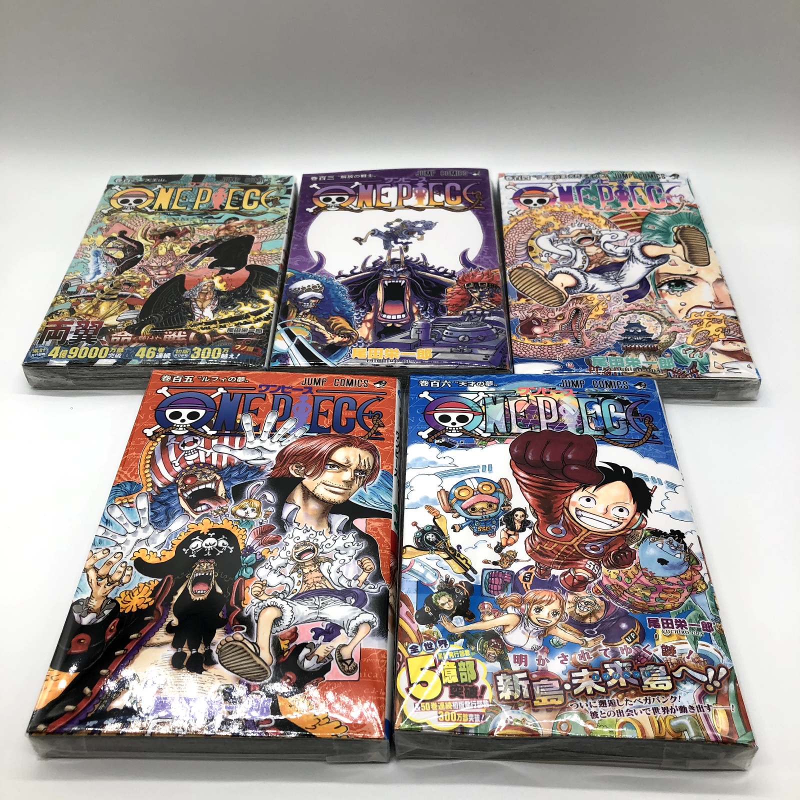 ONE PIECE Vol.101-106 Single Japanese Language Anime Manga Comic