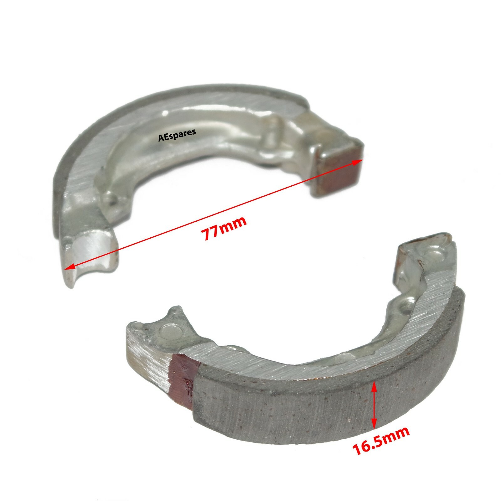 Front Wheel Brake Shoe Pads Set Luna TFR Moped 