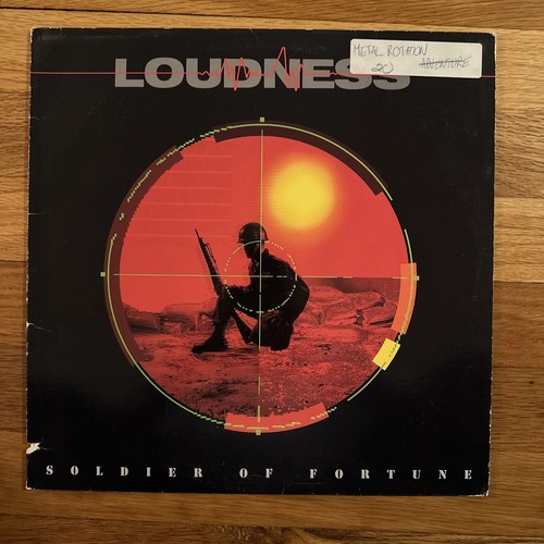 バンドスコア　LOUDNESS SOLDIER OF FORTUNE 楽譜】ラウドネス / SOLDIER OF FORTUNE バンド・スコア 楽譜