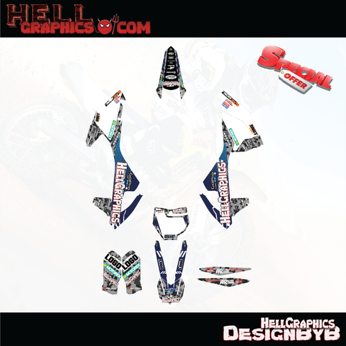 Graphics For KTM SX SXF 125 150 250 350 450 2016-2018 Kit Decals Racing Team