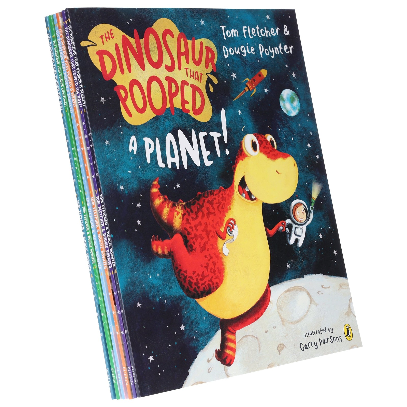 The Dinosaurs That Pooped Series by Tom Fletcher 6 Books - Ages 5-7 - Paperback