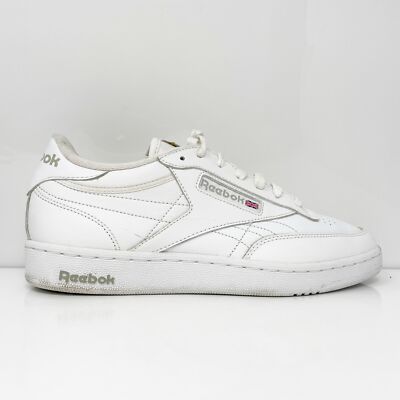 

Reebok Mens Club C 132608 Белая повседневная обувь Кроссовки Размер 9, Белый, Club C