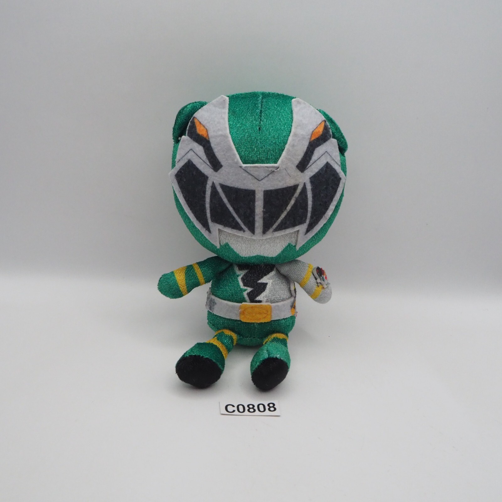 す*ら様 レイジ マスコットぬいぐるみ Kishiryu Sentai Ryusoulger C0808 Green Bandai Chibi 6