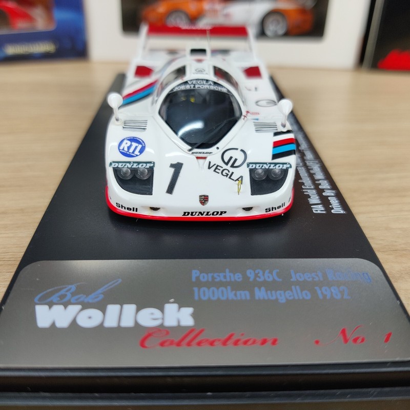 K Model Porsche 936 C Joest Racing 1000km Mugello 1982 Bob Wollek Collect 1:43