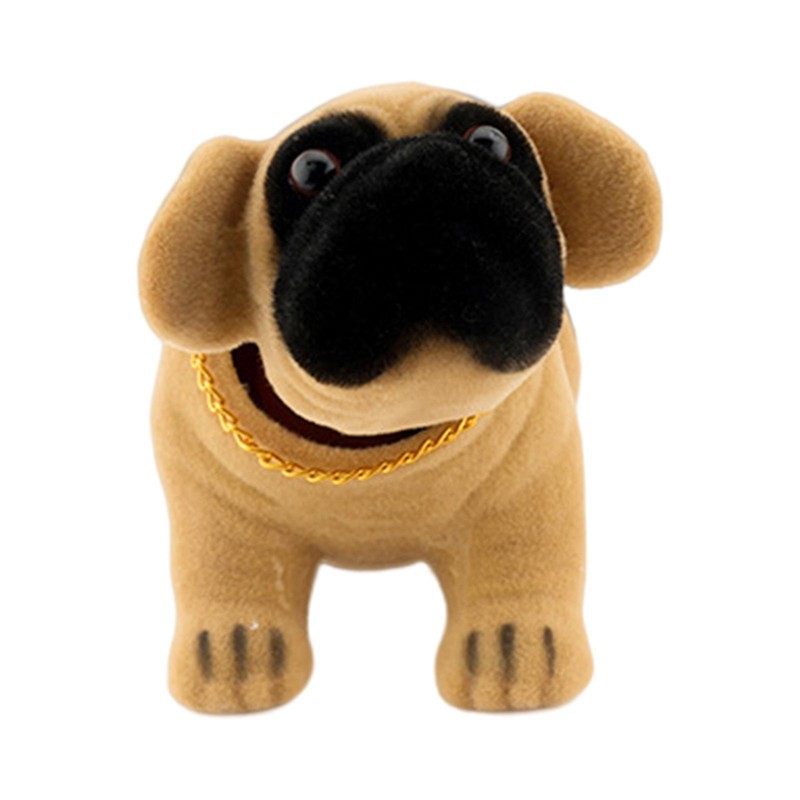 Nodding Puppy Toys Shaking Head Dog Ornament Car Dashboard Decors Car Home Room
