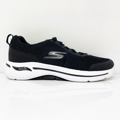 

Skechers Womens Go Walk Arch Fit 124404 Черные кроссовки для бега Размер 6, Черный, Go Walk Arch Fit Motion Breeze