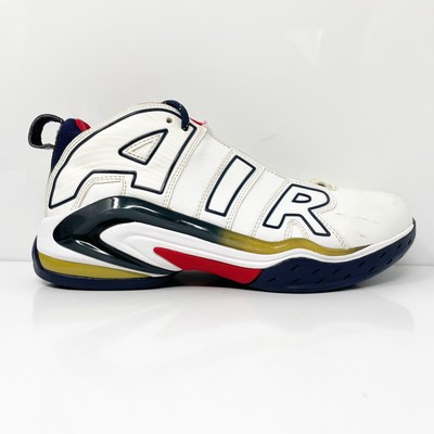 

Nike Boys Air Max A Lot Mid 395853-100 Белые баскетбольные кроссовки Размер 7Y, Белый, Air Max A Lot Mid