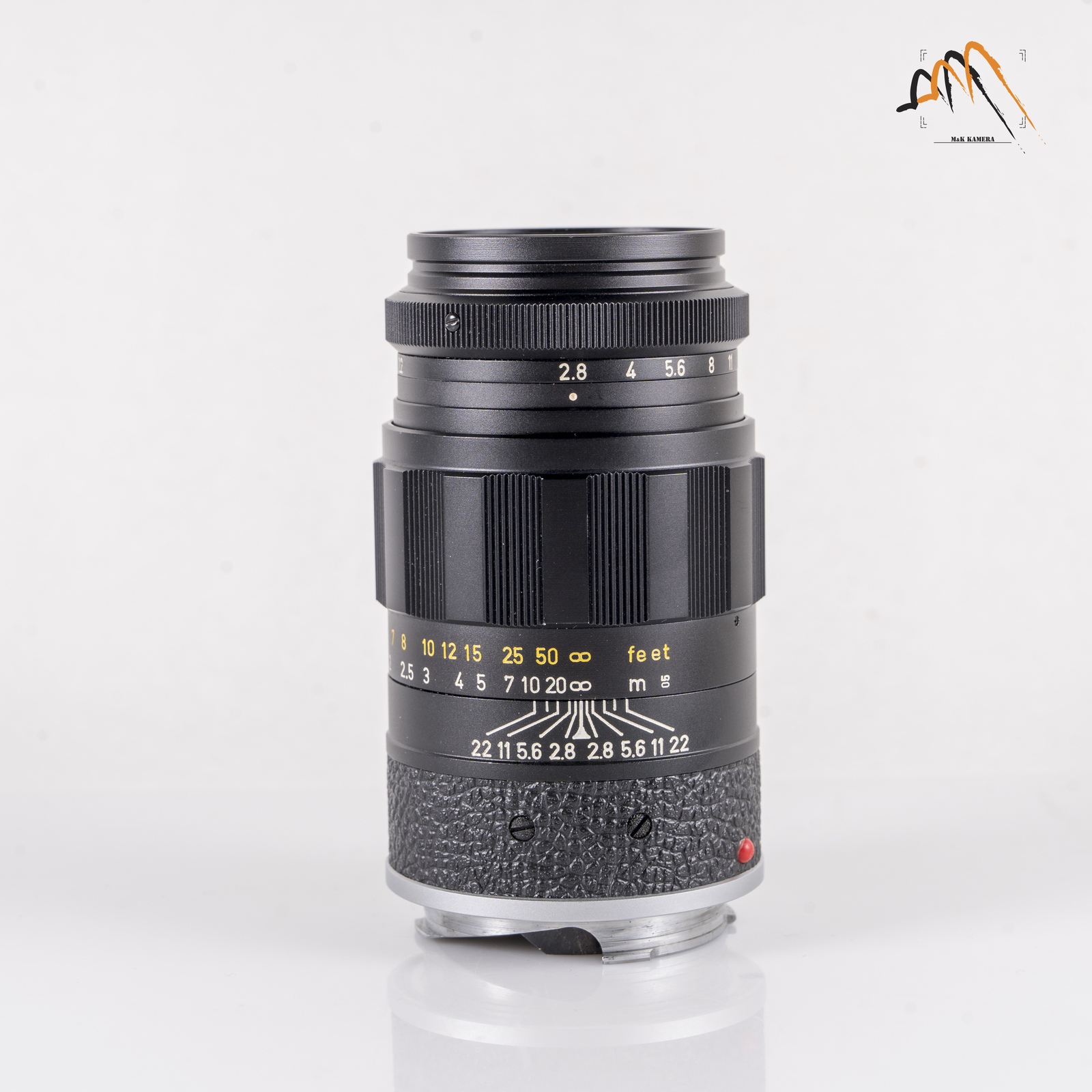 Leica ELMARIT 1:2.8/90 レンズ他 LEITZ Leica Elmarit M 90mm/F2.8 Ver.I V.1 Black Lens Yr.1969