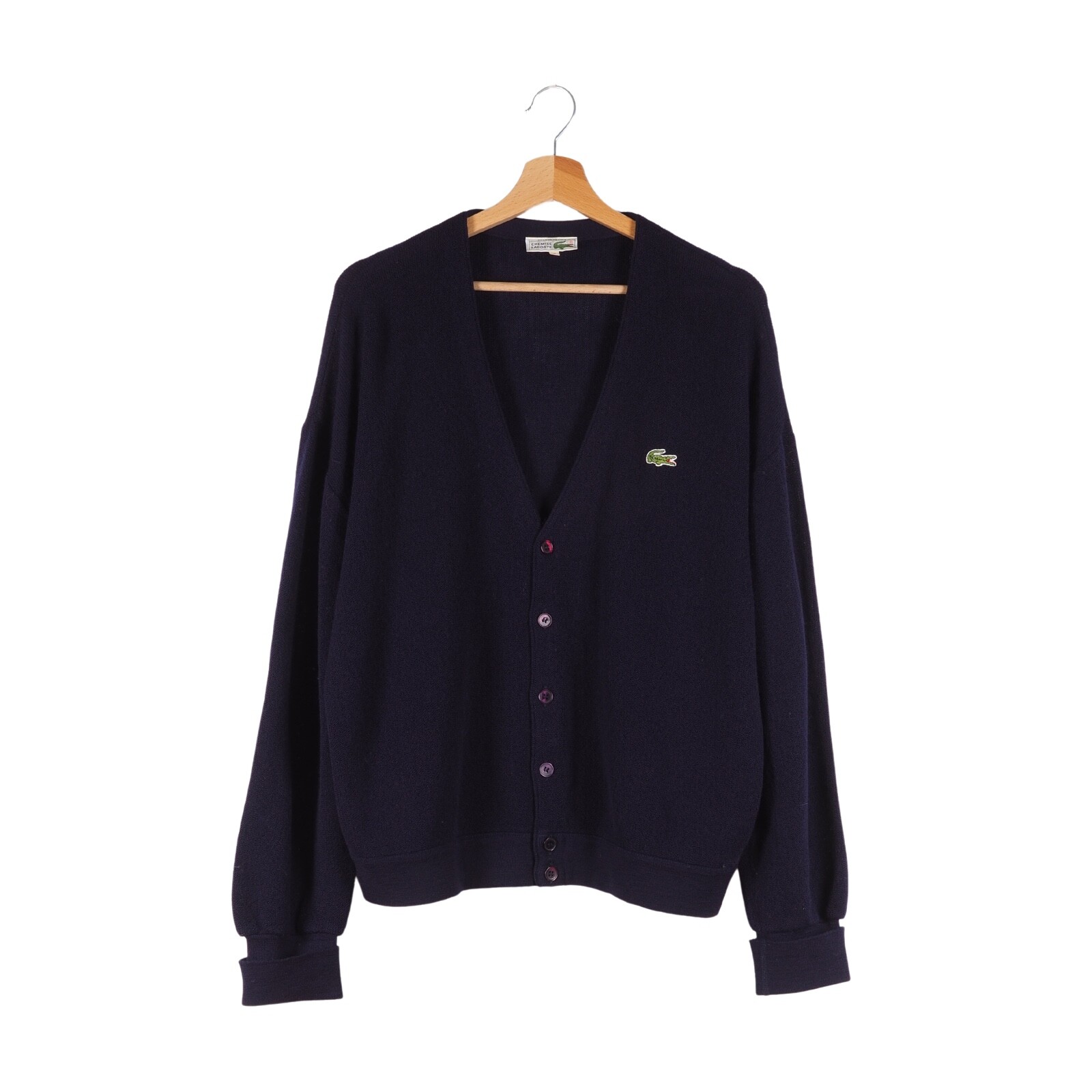 Lacoste ネイビー カーディガン CHEMISE XL相当 Lacoste ネイビー カーディガン CHEMISE XL相当 - メルカリ
