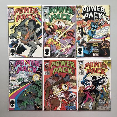Lot of 11 Power Pack (1984 1st Series) from #7-49 VF Very Fine