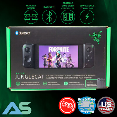   Razer Junglecat Portable Dual Sided Mobile Gaming Controller For Android  