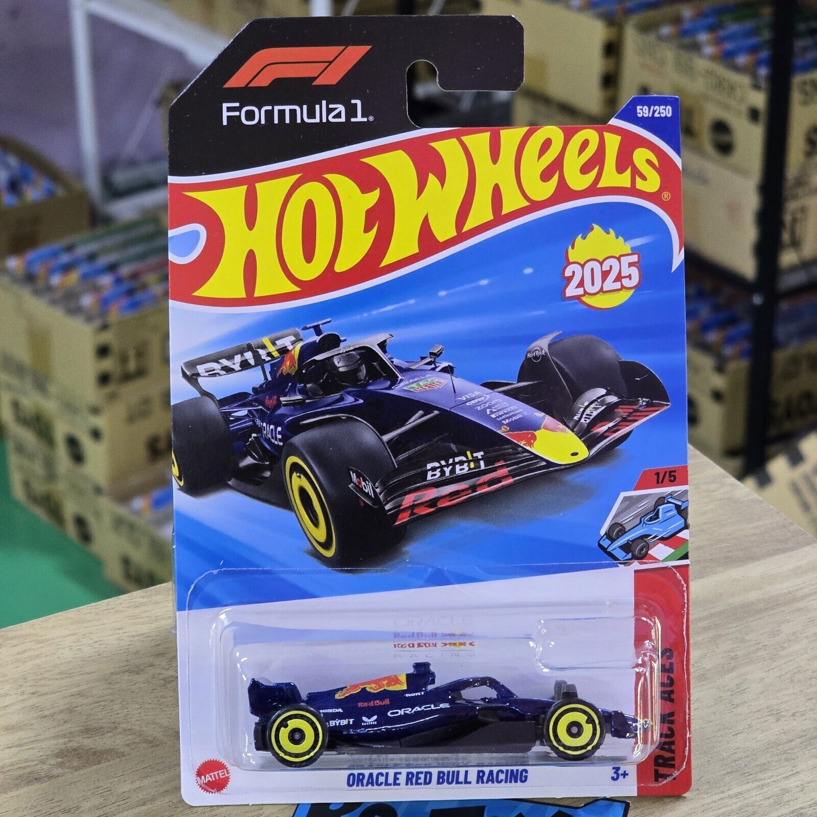 国内流通品 ホットウィール 2025 砕き Cケース フォーミュラー1