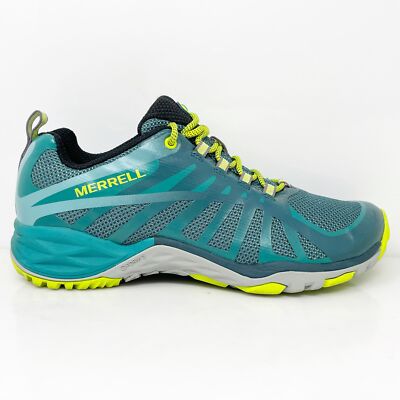 

Merrell Womens Siren Edge Q2 J41318 Синие кроссовки для походов Размер 8, Синий, Siren Edge Q2