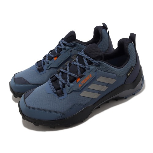 

Adidas Terrex AX4 GTX Gore-Tex Blue Black Мужская спортивная обувь для пеших прогулок на открытом воздухе GZ3973, Синий, Terrex Ax4 Gtx