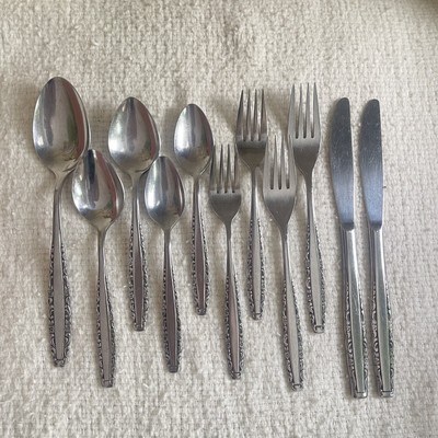 Oneida Northland LOVE STORY 11 pcs Stainless Steel Flatware Mixed Set JAPAN